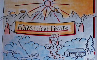 Gedankensprünge zwischen fürstlichen Firsten